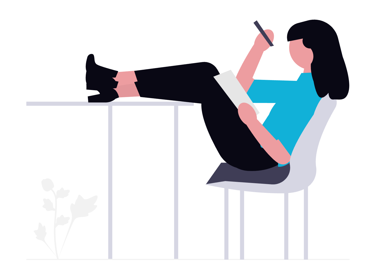 Examen voorbereiding illustratie